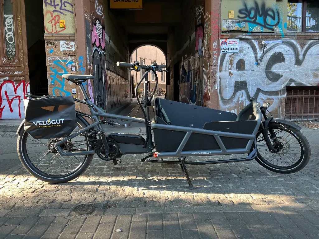 029 - Riese & Müller - Load4 75 Rohloff - coal grey - Cargobox